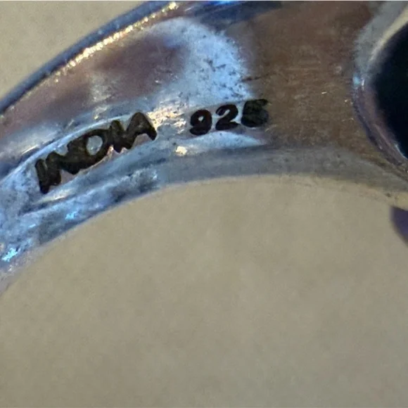 Vintage Nicky Butler Sterling Silver Rutilated Quartz Statement Ring Size 8 - Picture 5 of 10